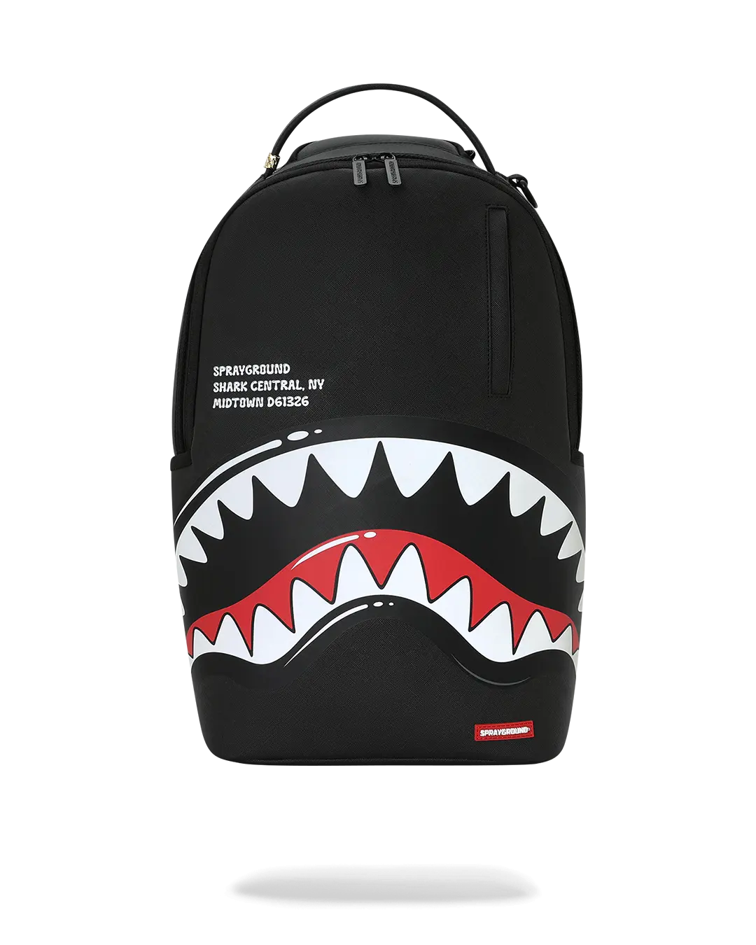 SPRAYGROUND SHARK CENTRAL BUBBLY BLACK BACKPACK