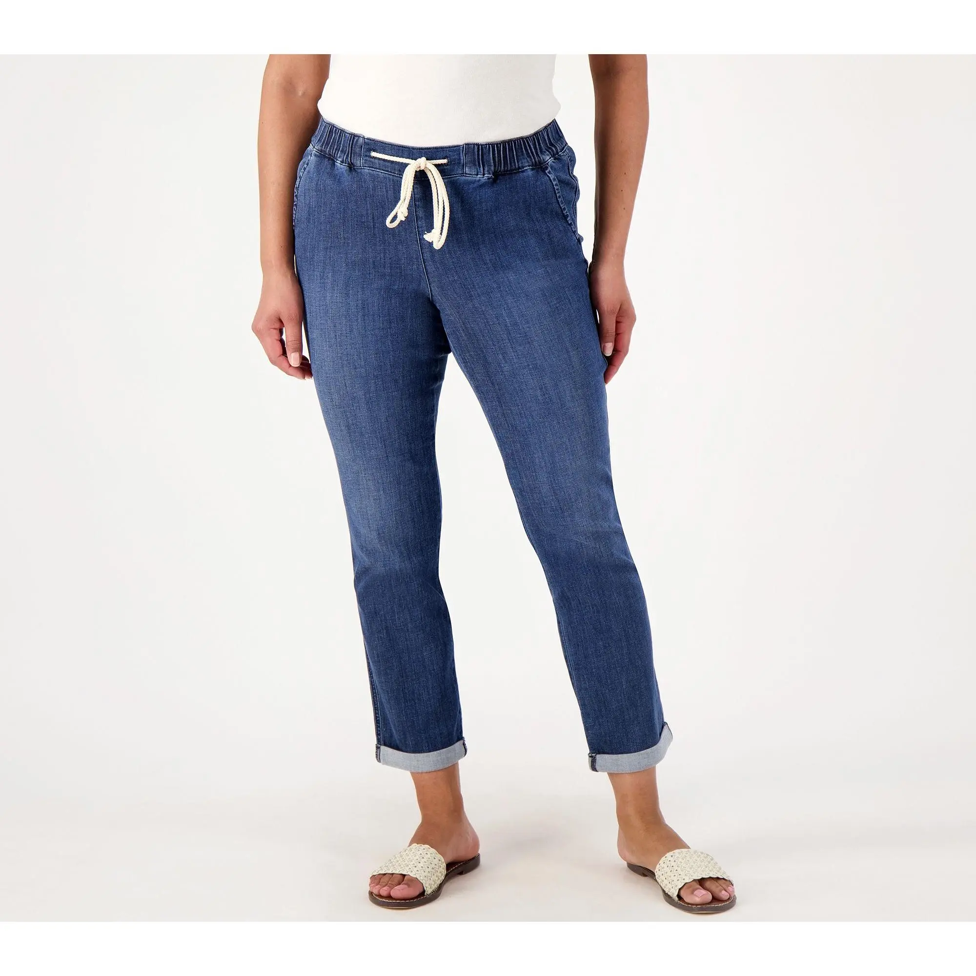 NYDJ Slim Ankle Jogger Lightweight Denim- Elegance