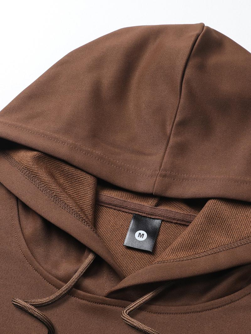 Men's spring and autumn thin long-sleeve pocket personalized hoodie fashion casual sports street trendy brand outdoor men's clothing with a hat, suitable for cool weather in spring and autumn