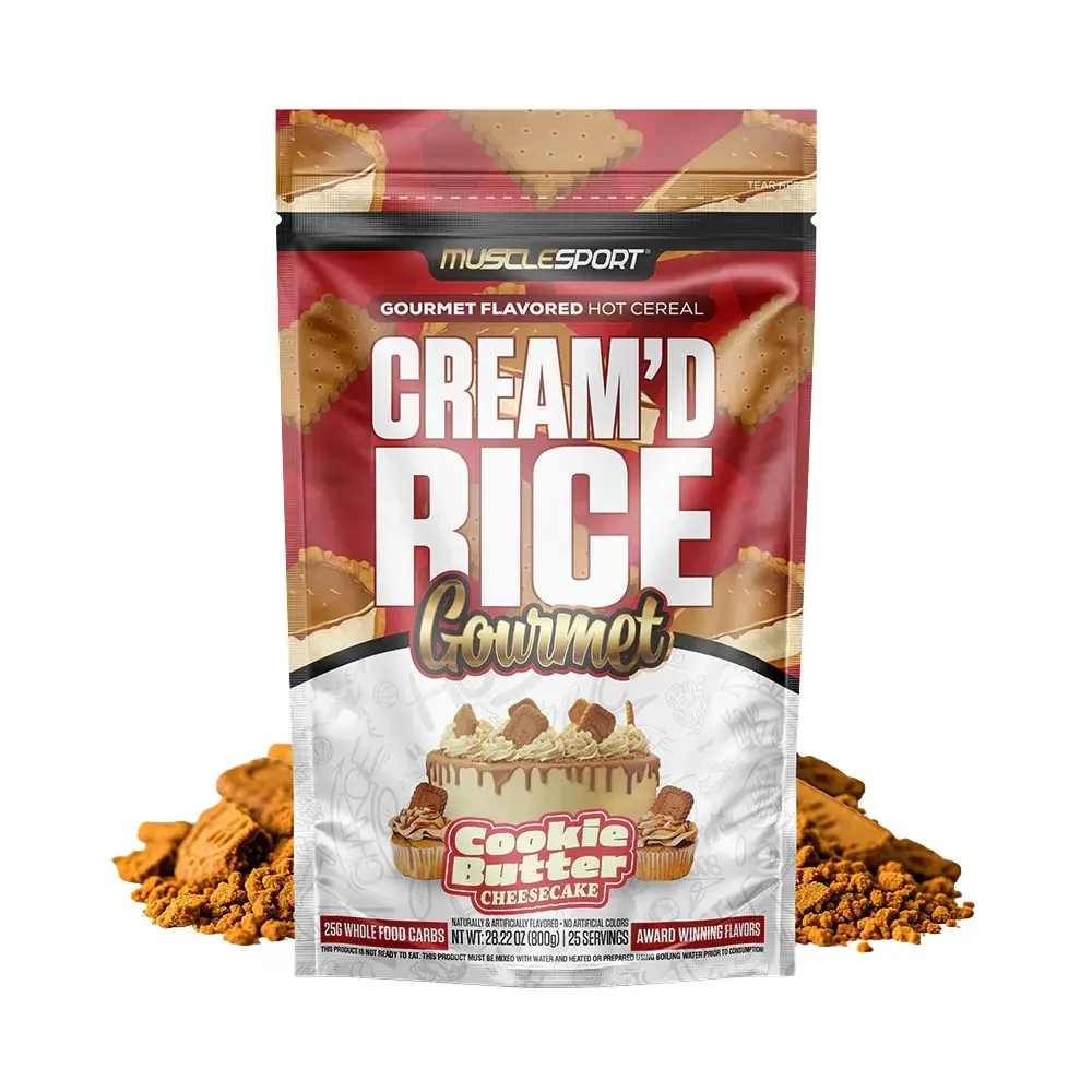 MuscleSport Cream'd Rice Gourmet Hot Rice Cereal