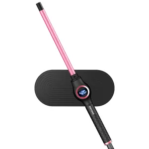 ORYNNE 1/2 Inch Curling Wand for Long Hair, Extra Long Barrel Ceramic Curling Wands, 7 Adjustable Heats for All Hair Type, 110-240V Dual Voltage Wand Curler, 60 Minutes Auto Shut Off