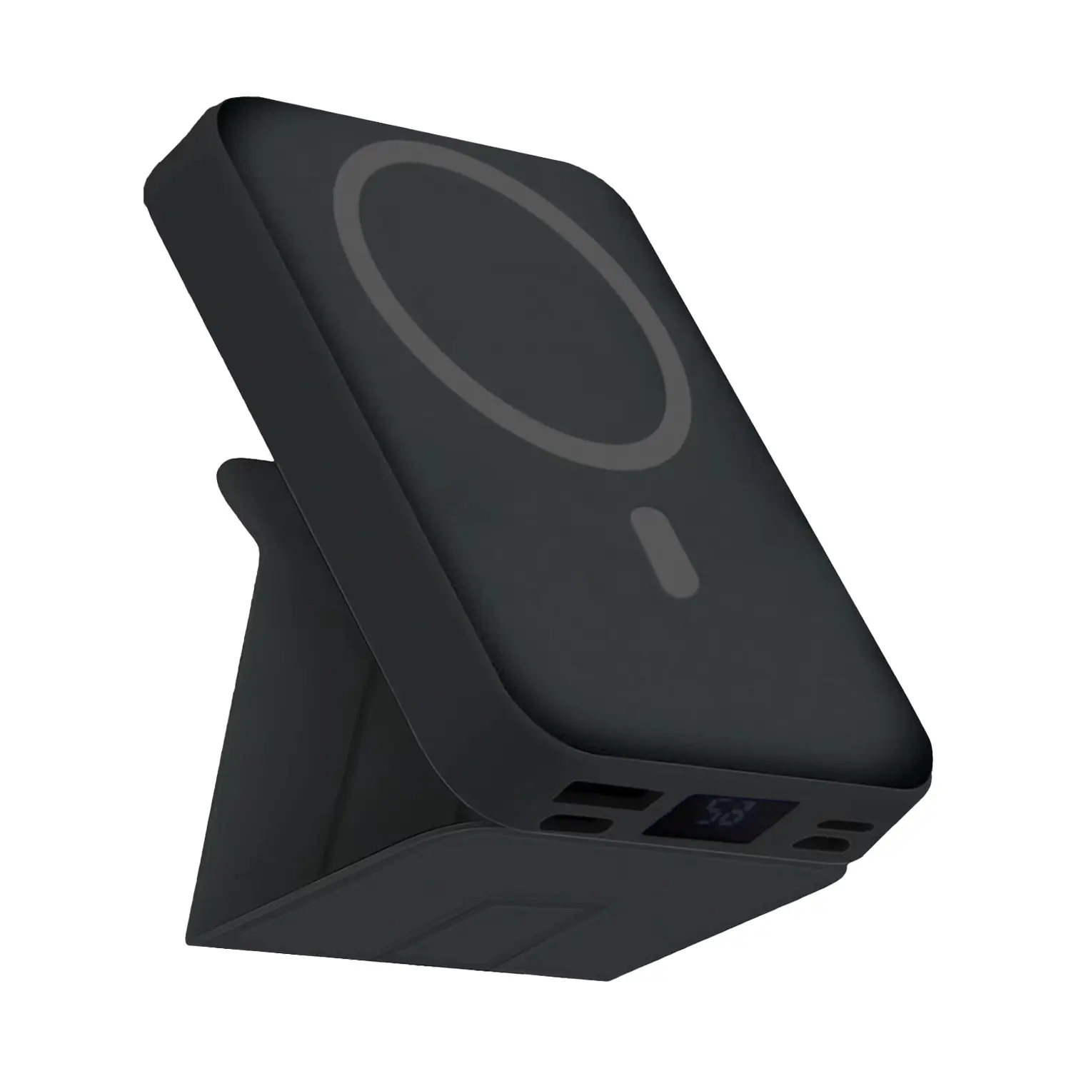 10000mAh Magnetic Portable Wireless Power Bank for iPhone 12 - 17 Series Compatible with MagSafe Case