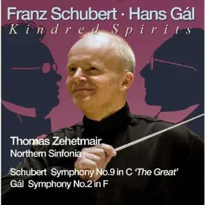 Gal / Schubert / Northern Sinfonia / Zehetmair - Symphony No. 2  [COMPACT DISC - CD] Jewel Case Packaging