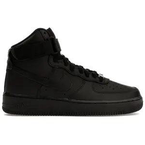 Nike Men's Air Force 1 High Triple Black Basketball Shoes, from StockX