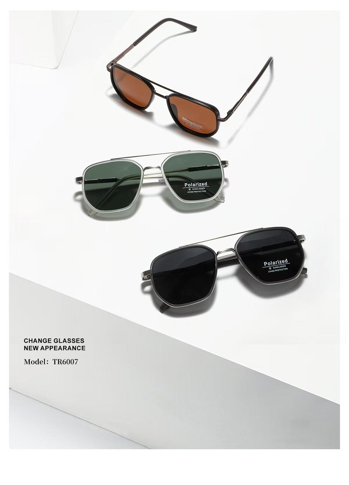 Back To School Polarized Sunglasses for Travel use, Fashion Fall/Summer 2025 Geometric Frame Double Beam Sun Protection Glasses Trends, Travel Accessories, Fall Outfits, Fall Freshness, Vacation Outfits Fall Outfits 2025