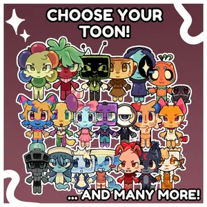 ROBLOX Dandy's World Keychain, Dandys World Astro Boxten Brightney Connie Cosmo Flutter Gigi Glisten Goob Rodger Rodger Scraps Shrimpo Keyring Acrylic Charms, Small, Meaningful, And Full Of Character, Unique Keychains That Add Charm To Every Bag And Key.