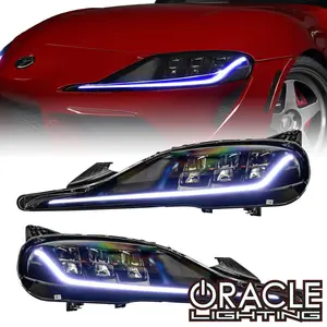 ORACLE Lighting 2020-2024 Toyota Supra GR ColorSHIFT RGB+A Headlight DRL Upgrade Kit