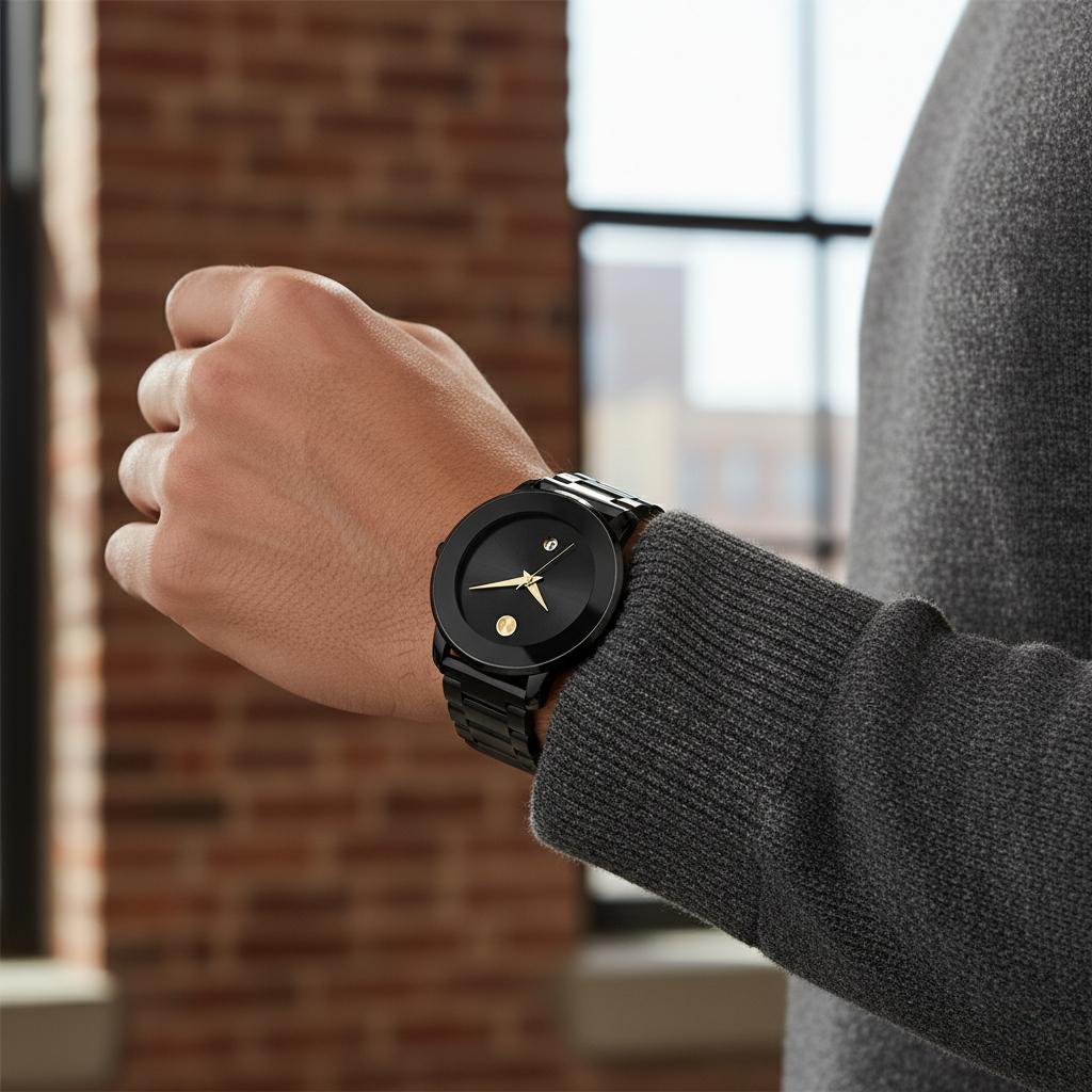 Men's Business Fashion Analog Quartz Watch 41mm Stainless Steel Strap Water Resistant for Party Daily Wear Birthday Christmas Gift with Box Men's Business Fashion Analog Quartz Watch 41mm Stainless Steel Strap Water Resistant for Party Daily Wear Birthday Christmas Gift with Box