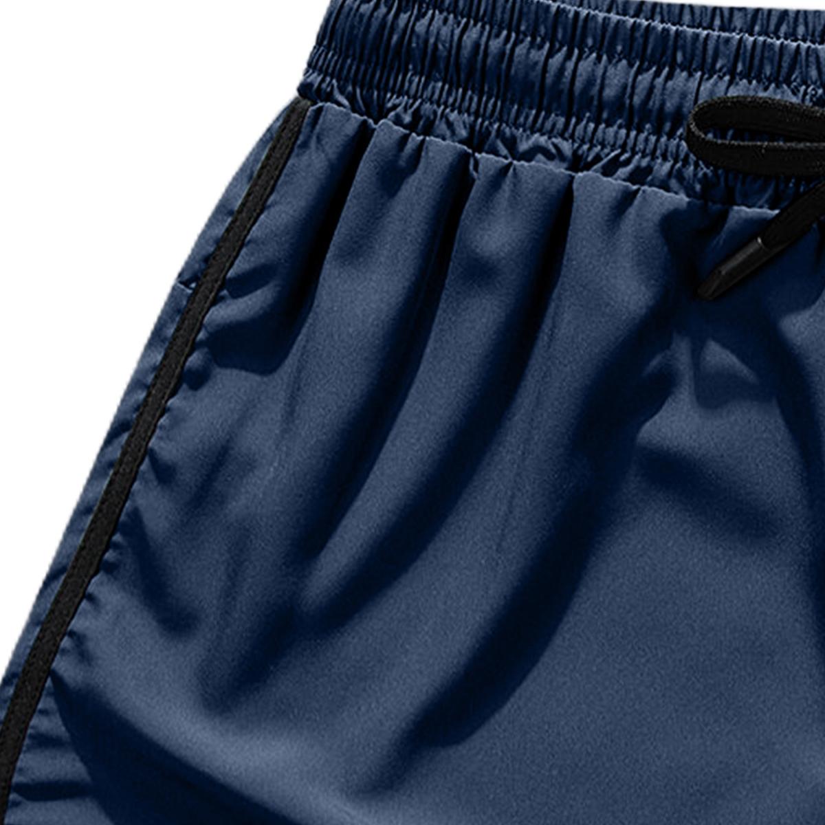 Men's Sports Muscle Fitness Shorts, Quick-Dry Stretch Gym Workout Drawstring Shorts, Breathable Tight Squat Training Shorts, Summer Gym