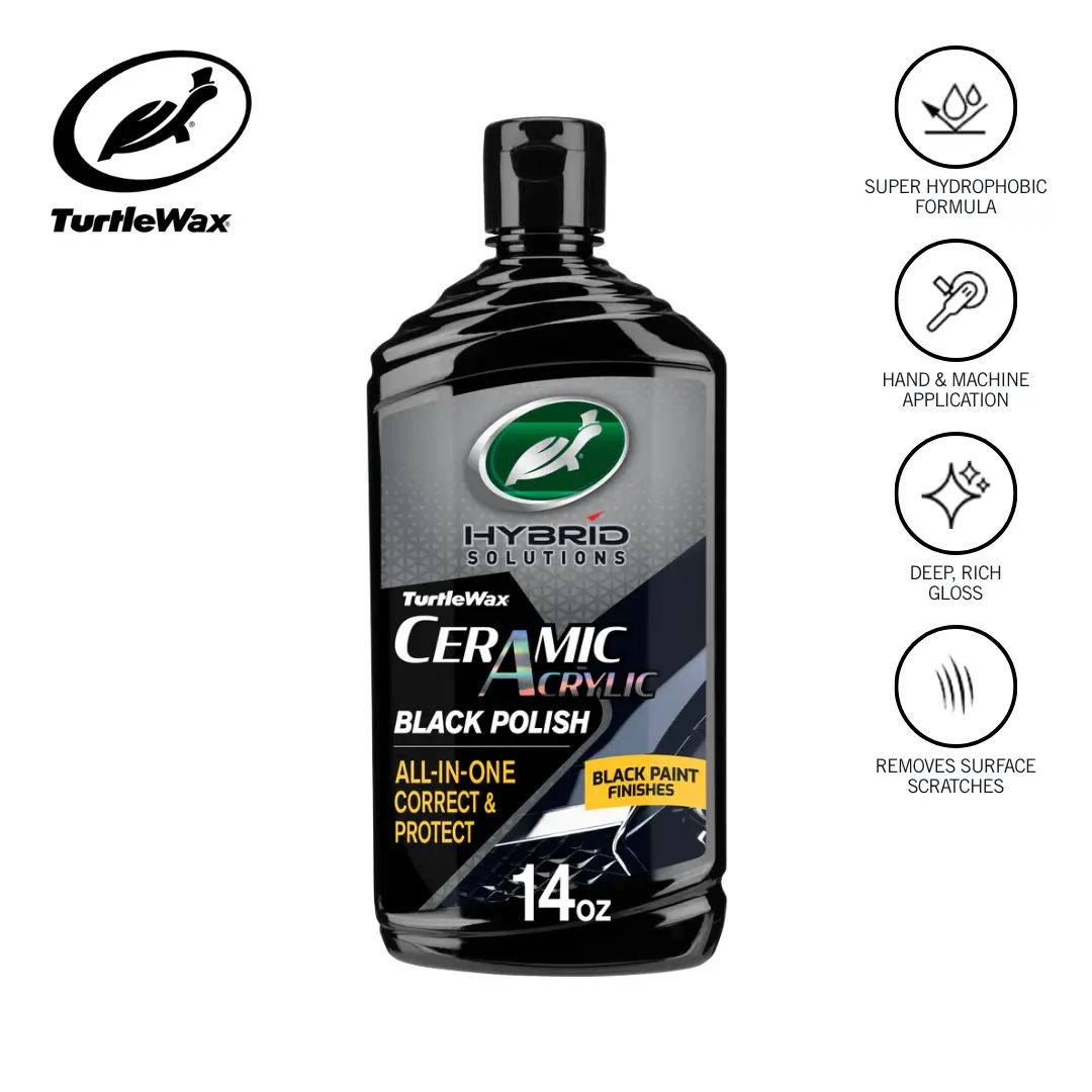 Hybrid Solutions® Ceramic Acrylic Black  Polish, 14 fl oz
