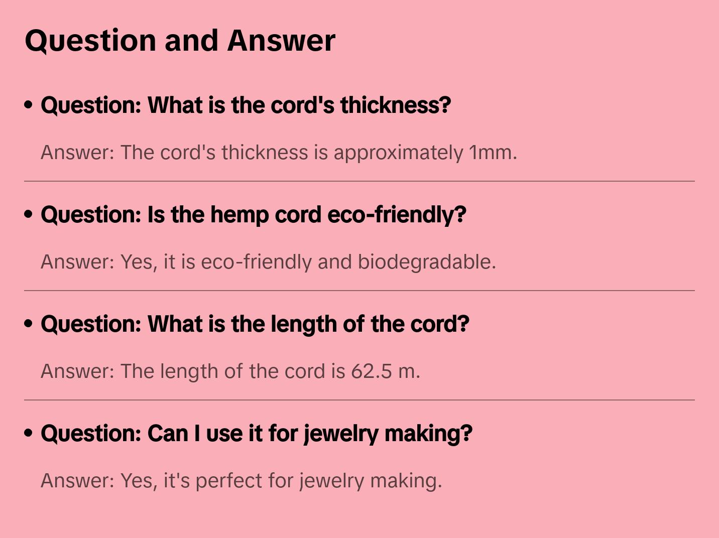 #20 (1mm) Variegated Hemp Cord - Americana