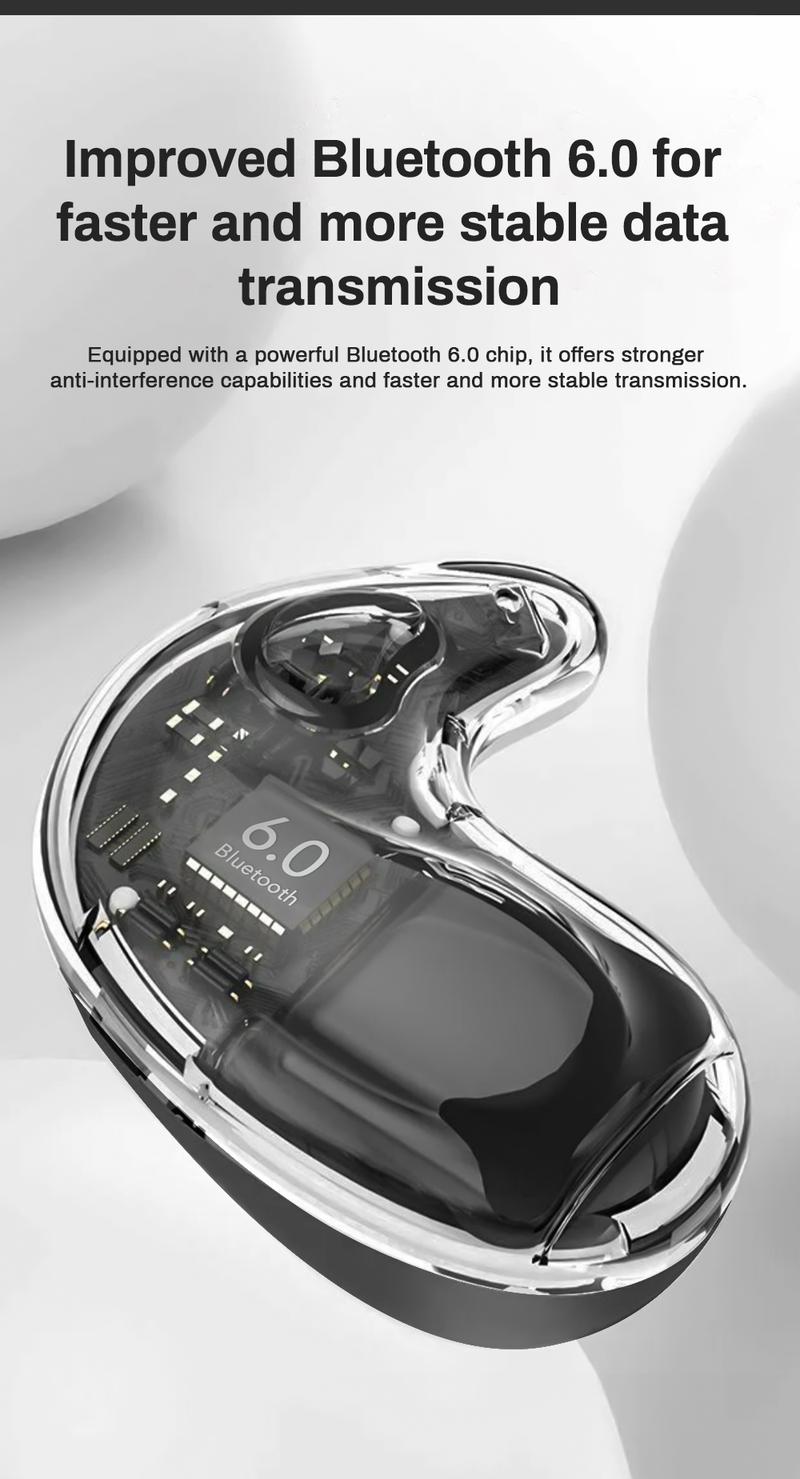 ERAZER XF58 Mini Invisible Headphones Bluetooth 5.4 True Wireless In-Ear Earphones sport Audio Sleeping Earbuds audifonos bluetooth wireless headphones noise cancelling headphones gamingheadset