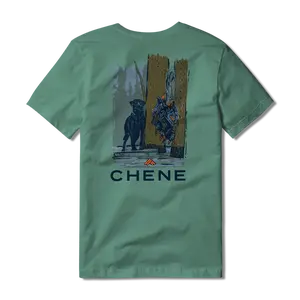Chene Dog Stand Tee S/S