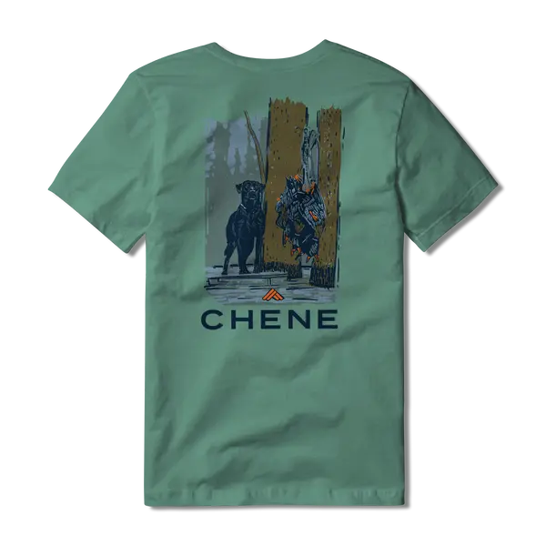 Chene Dog Stand Tee S/S