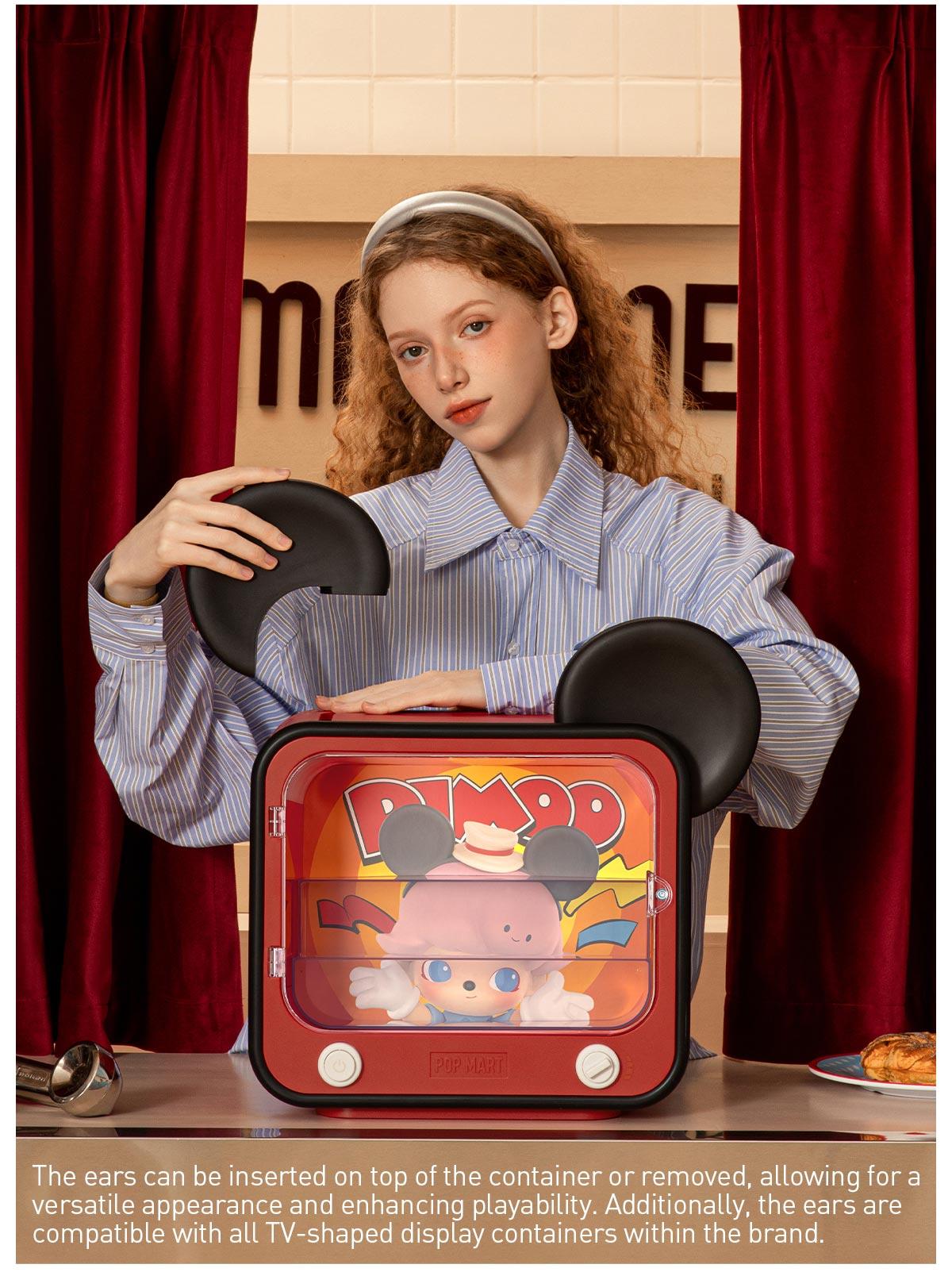 [Spanish]-DIMOO WORLD × DISNEY Series – Contenedor Iluminado en Forma de TV