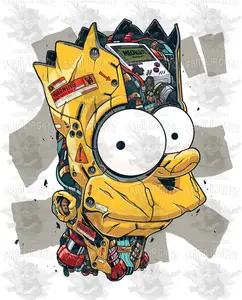 Urban Cartoon 33  DTF Transfer