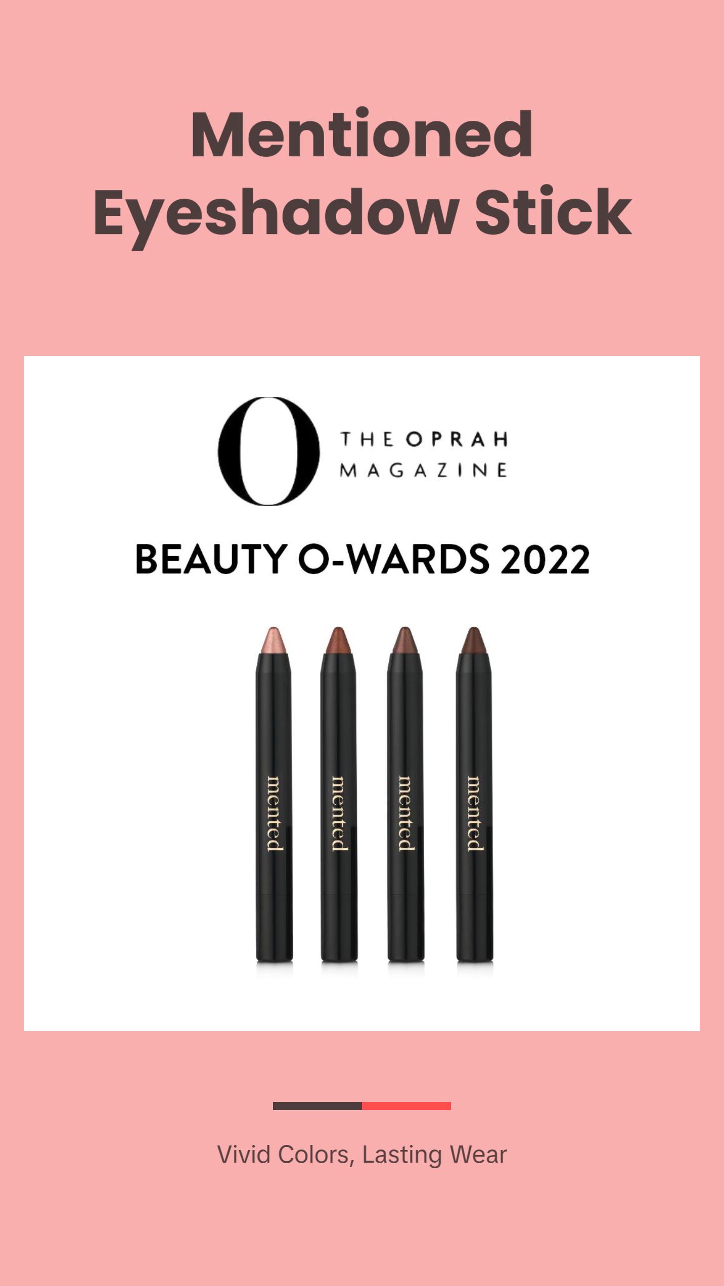 Mented Cosmetics Color Intense Eyeshadow Sticks - Long-lasting, Waterproof, Matte and Metallic Shades, 4 Unique Shades - Makeup metallic eyeshadow