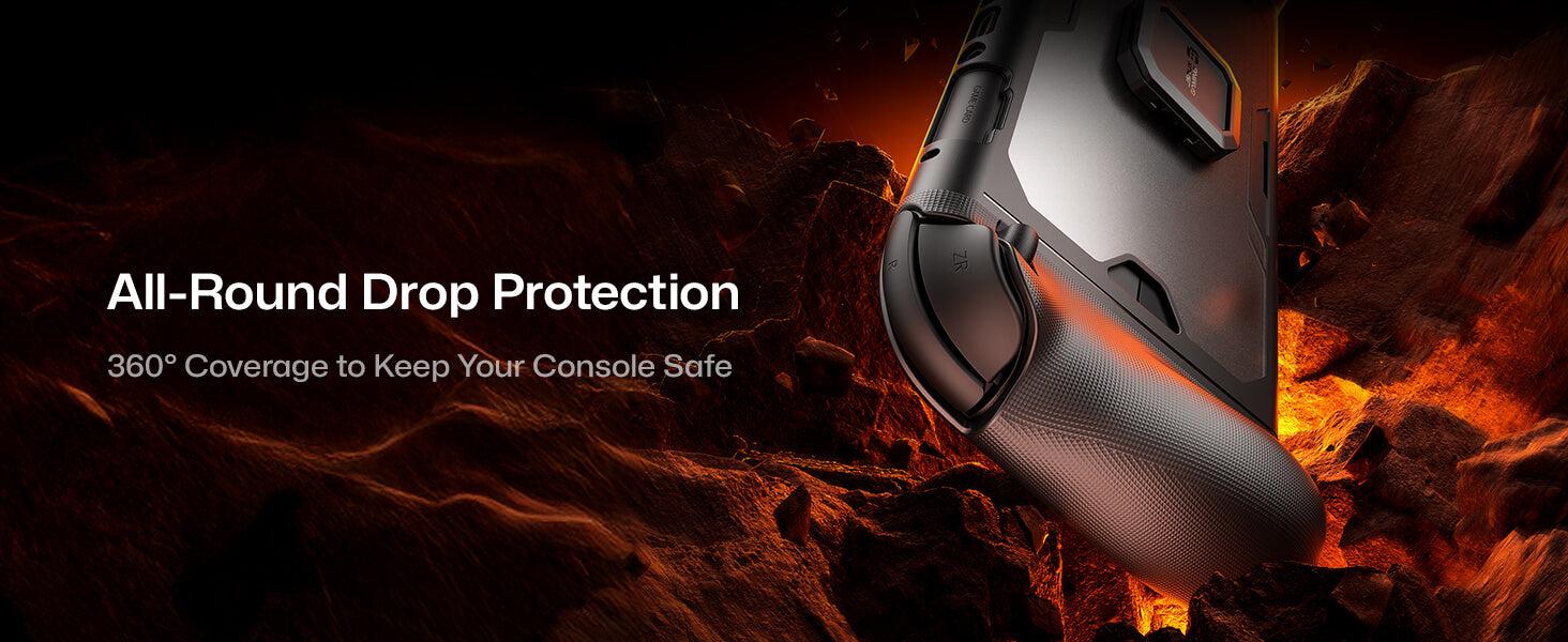 JSAUX ModCase for Switch 2 - Perfect Fit, Easy Access, Versatile Protection, Sleek Design, Ideal for Gaming & Videos