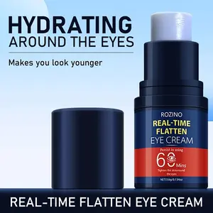 ROZINO Real-Time Flatten Eye Cream Stick Hydrate & Tighten Eye Skin Reduce Fine Lines For All Skin Types 60 Mins Tightening Effect