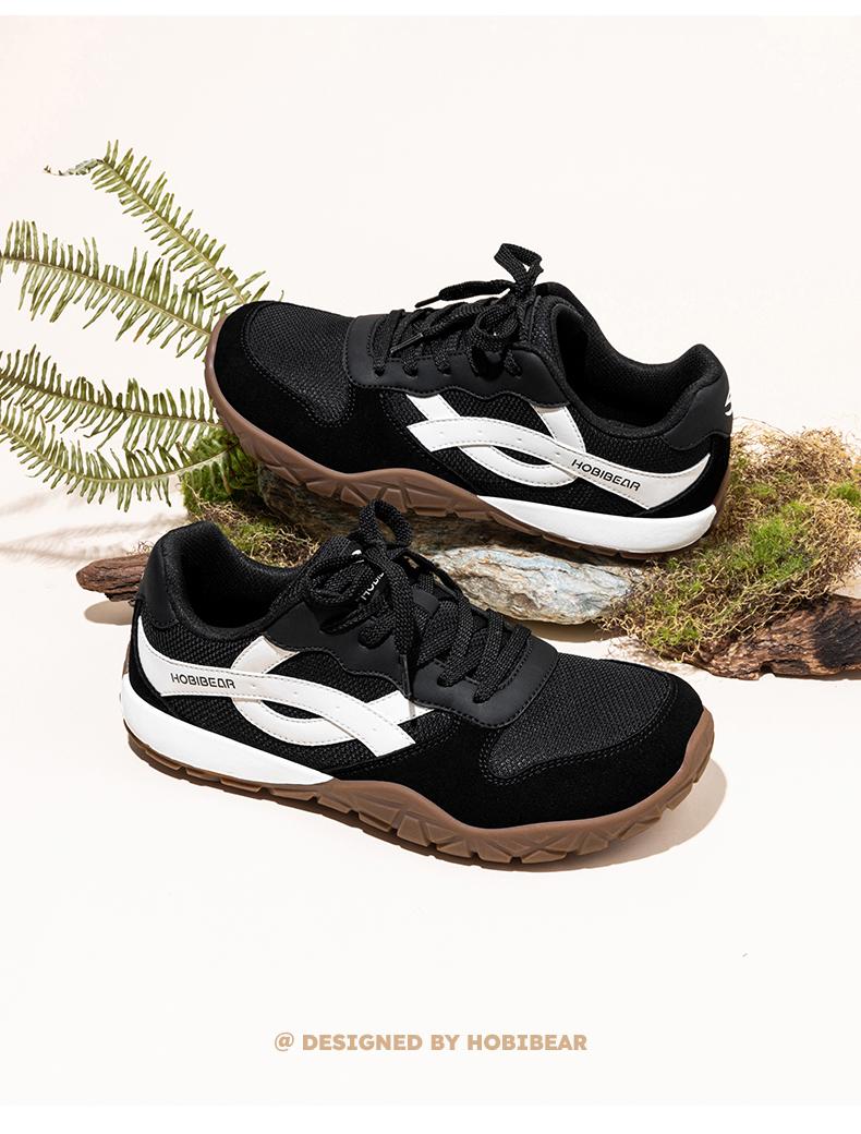 HOBIBEAR Wide-Head Shoes for Spring/Autumn: Durable Casual Shoes, Lightweight Hiking Wide-Fit Footwear, Comfortable for Wide Foot Pads, Suitable for Everyday Wear