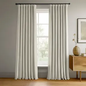 Half Price Drapes Signature Velvet Blackout Curtain