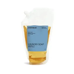 Everneat Laundry Soap Refill | Enzyme + Odor Neutralizing Formula | Waterless Ultra-Concentrated Detergent | Safe for Whites, Colors, Baby, Delicates & Sportswear | 128 Loads (32oz) - Clear
