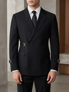 Men's 2-Piece Wedding Suit,Casual Business Retro, Groom Outfits, Party Suits,Formal Occasions,Groom's Wedding Tuxedo,Vintage Suits SpringStatements Long Sleeve Menswear Workwear