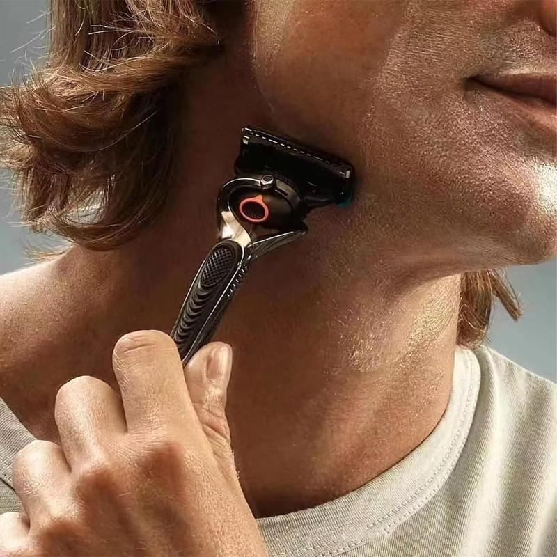 48/24-Piece Men's Razor Blade Replacement Set with Handle - Ultra Sharp Stainless Steel Blades for Smooth Shaving, Works with Standard Razor Handles, Bulk Disposable Blades Face Head Body Shaving 48/24-Piece Men's Razor Blade Replacement Set with Handle - Ultra Sharp Stainless Steel Blades for Smooth Shaving, Works with Standard Razor Handles, Bulk Disposable Blades Face Head Body Shaving