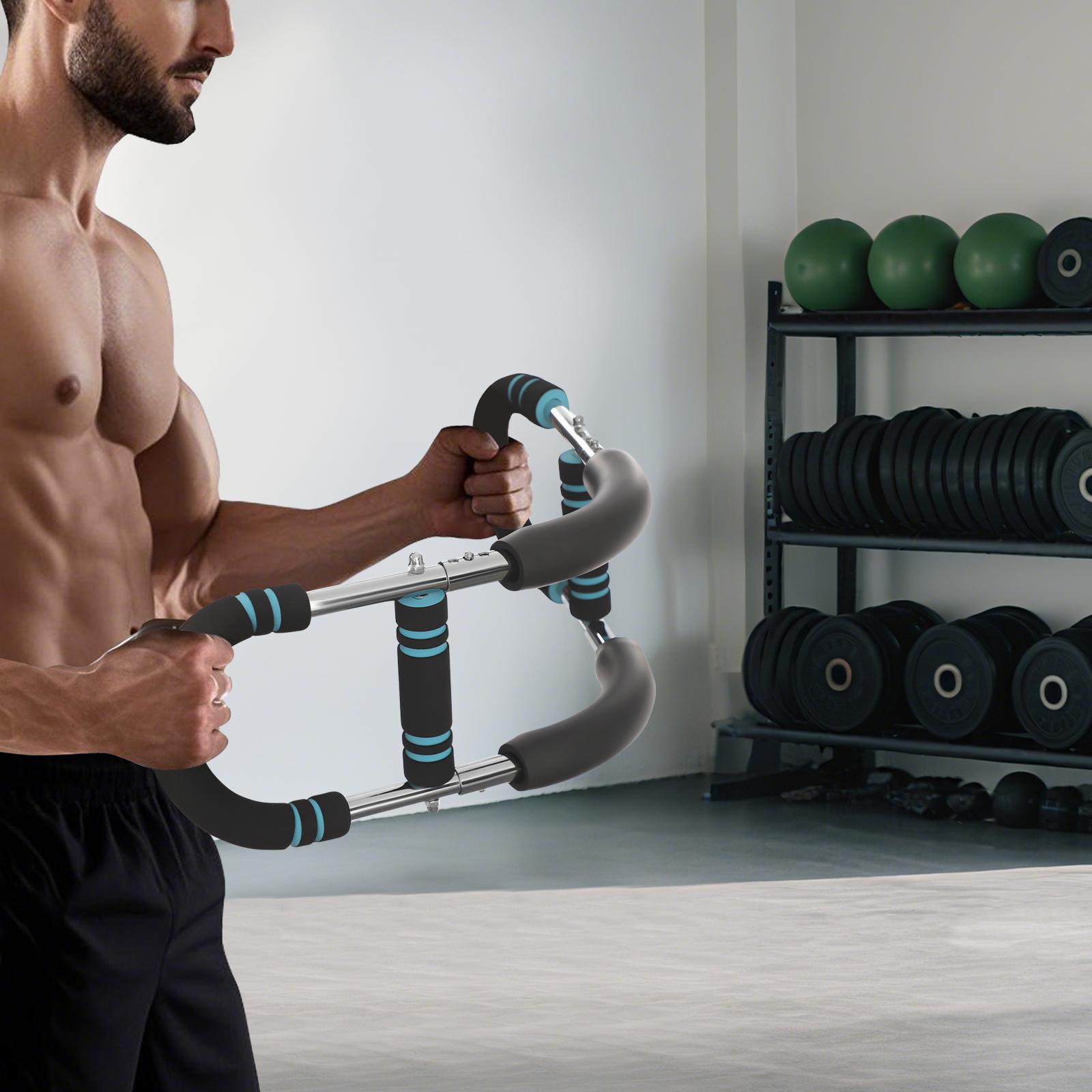 Adjustable Arm and Chest Training Device, Arm Strength Training Bar, Multi-functional Fitness Equipment, Men's Fitness Equipment, Gym Accessories