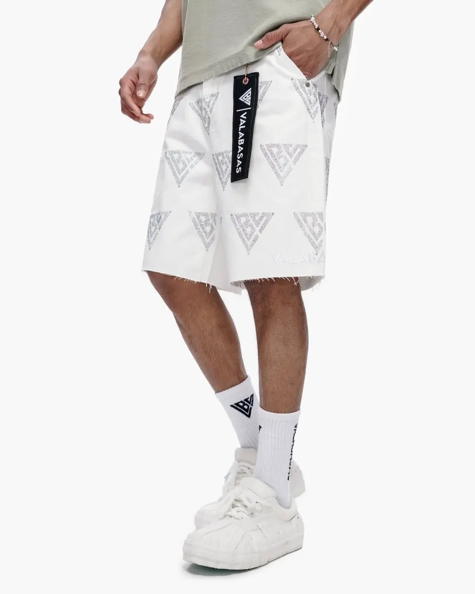 Palace White Shorts