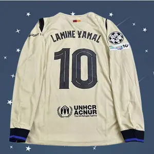 2025 2026  Away Yamal 10# Long sleeve Soccer Jerseys