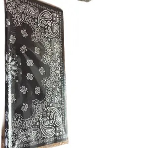 Papel coreano estampado en blanco y negro Casual