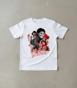 Michael Jackson Tee Unisex t-Shirt, Pop Shirt, Music Fans Shirt, Michael Jackson Merch Gift for Him Gift For Her, Y2K Womenswear Graphic Tee Top Crewneck Apparel