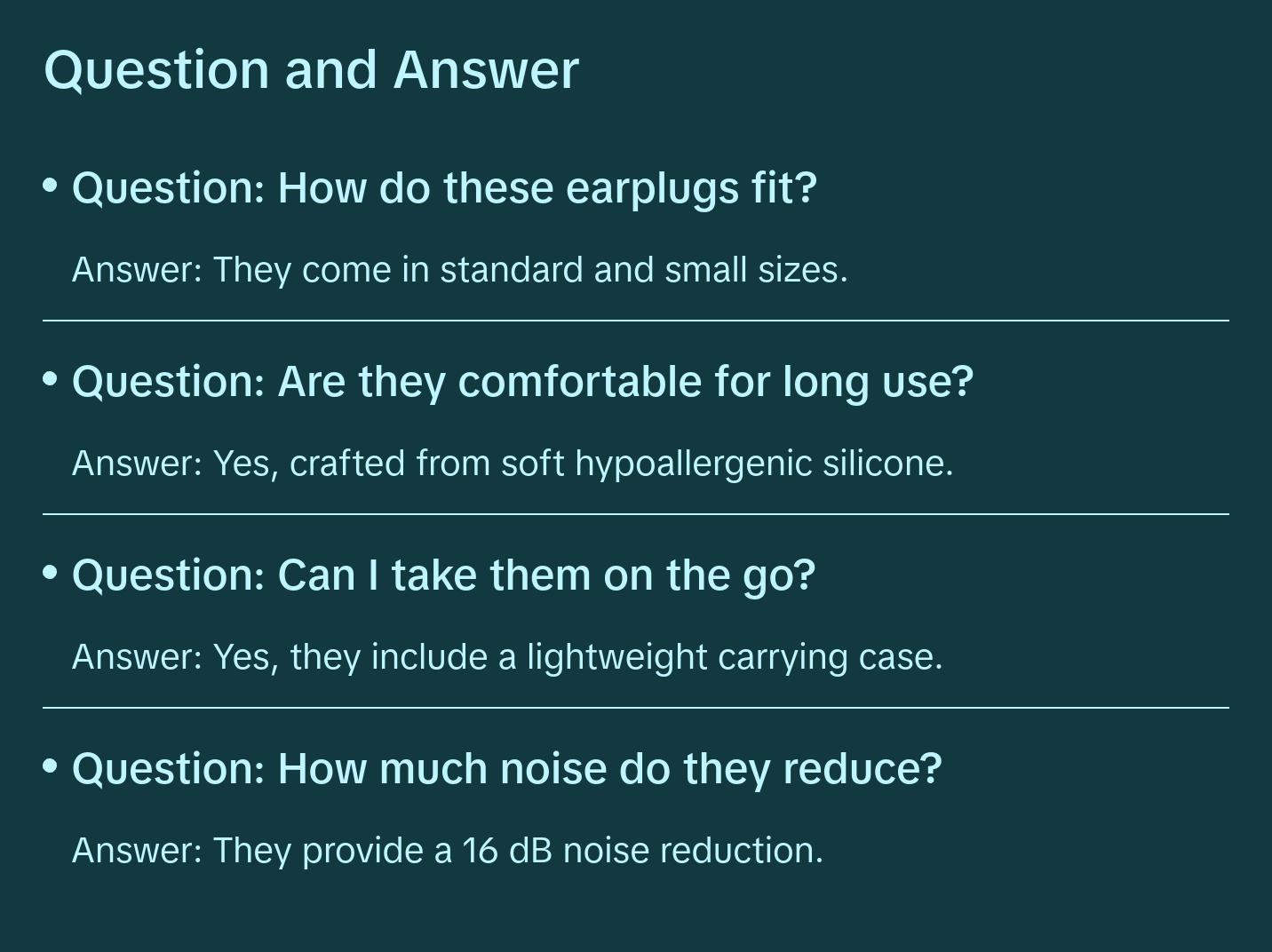 High Fidelity Earplugs