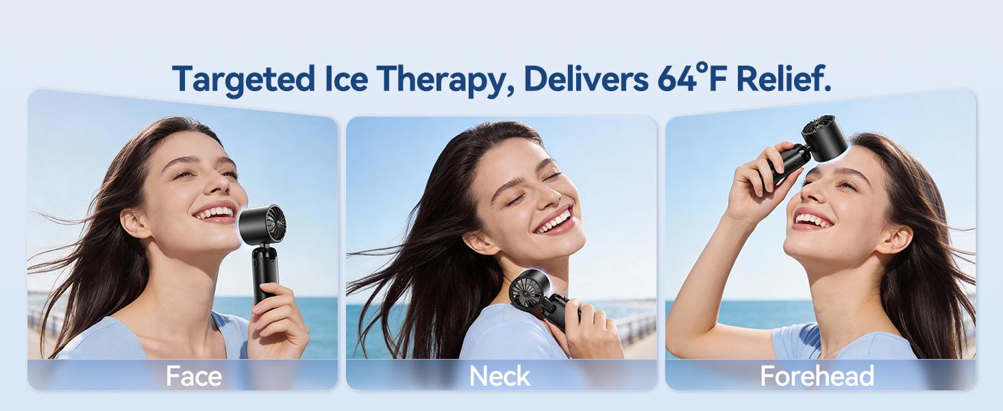 KIMMOO 4-in-1 portable refrigeration handheld turbo fan with 200 speed settings, 21,000 revolutions per minute, 12hour cooling, digital display, 120° rotation, USB charging, mini handheld personal fan.Suitable for travel, indoor use, and office desk usage KIMMOO 4-in-1 portable refrigeration handheld turbo fan with 200 speed settings, 21,000 revolutions per minute, 12hour cooling, digital display, 120° rotation, USB charging, mini handheld personal fan.Suitable for travel, indoor use, and office desk usage