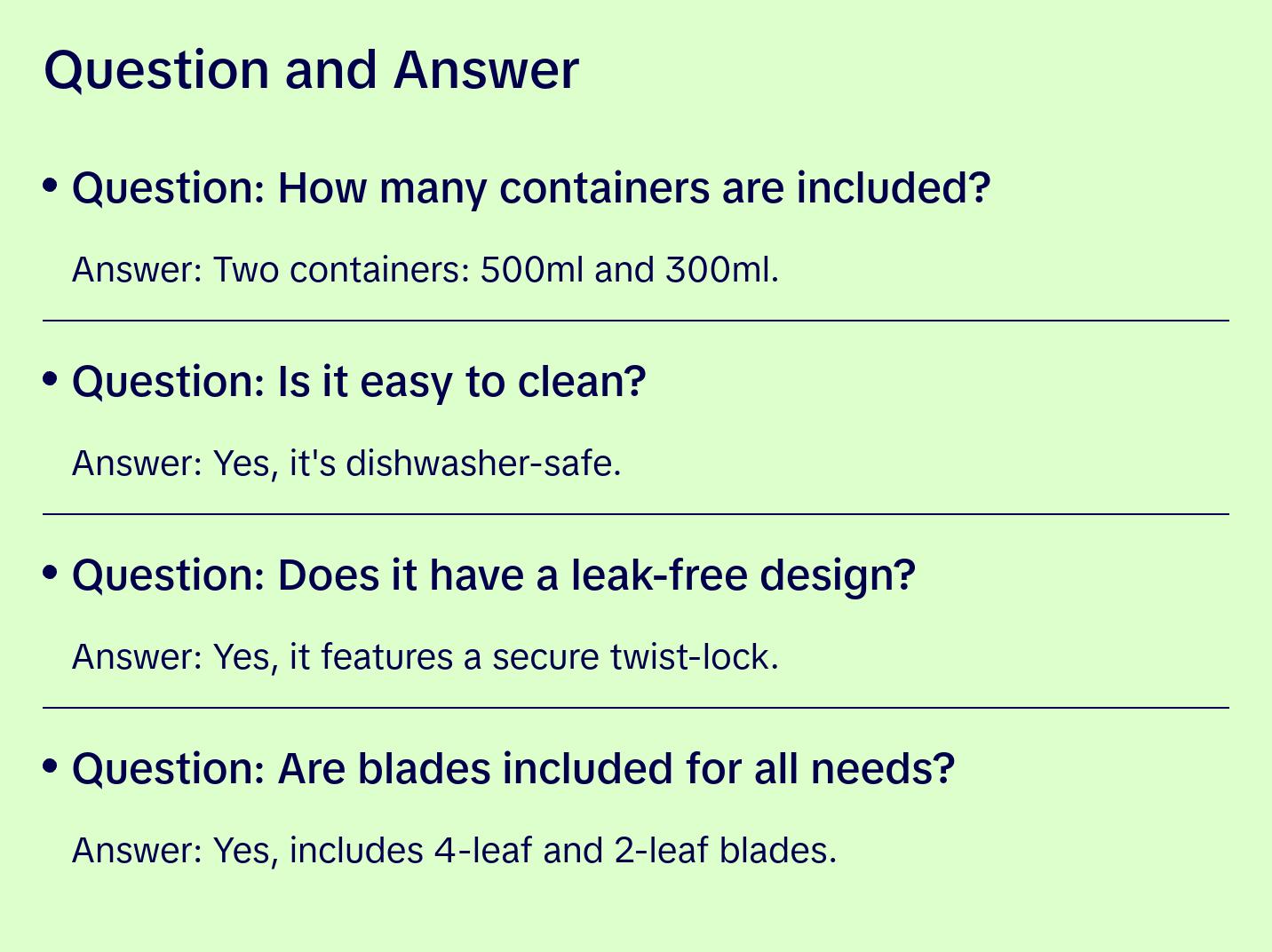 Personal Blender (CFM-D60W)