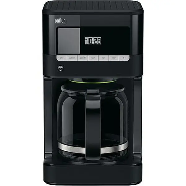 Braun BrewSense 12-Cup Drip Coffee Maker in Black Braun BrewSense 12-Cup Drip Coffee Maker in Black