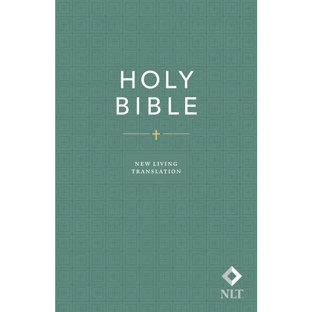 USED Book - Holy Bible, Economy Outreach Edition, NLT (Softcover, Aqua) by New Living Translation (Paperback) - english