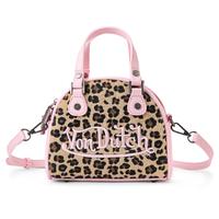 Pink Leopard Bowling Bag