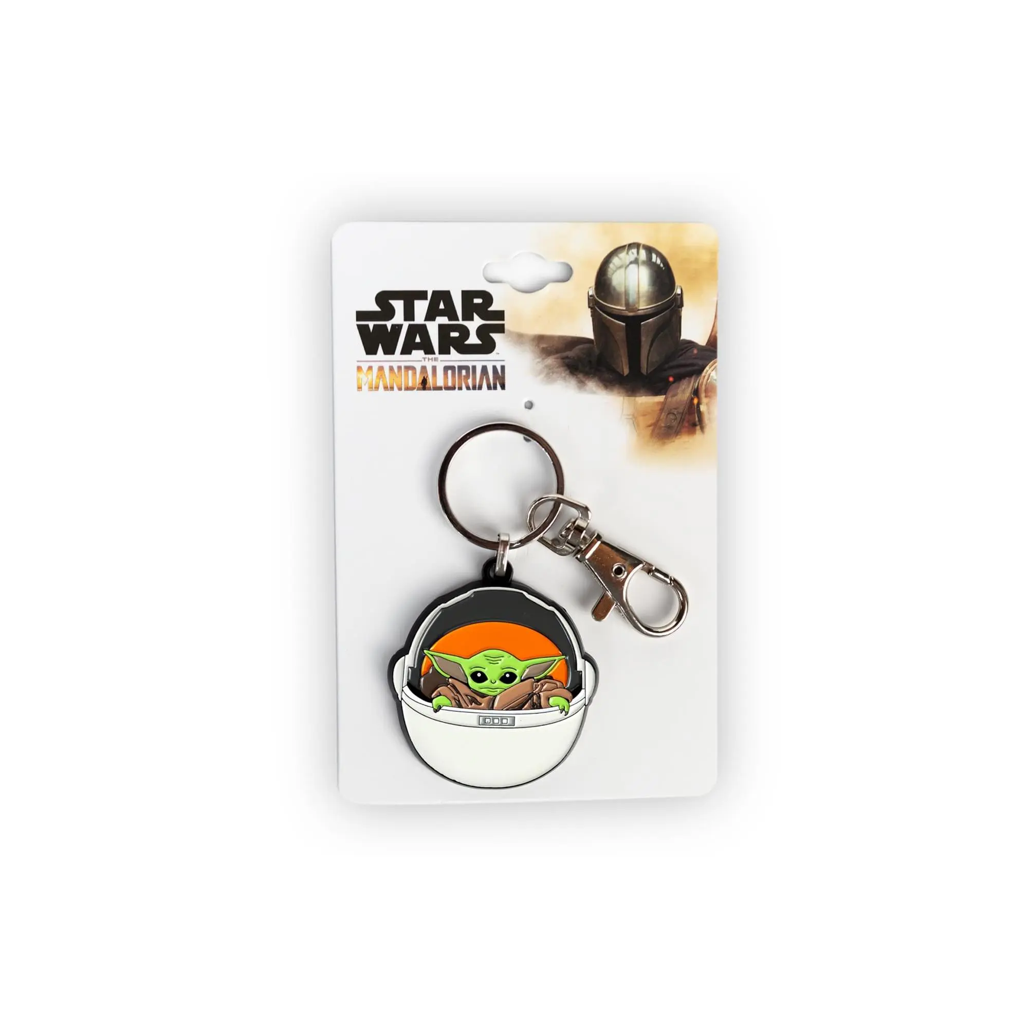 Star Wars: The Mandalorian The Child Keychain Pendant | Baby Yoda In Carriage