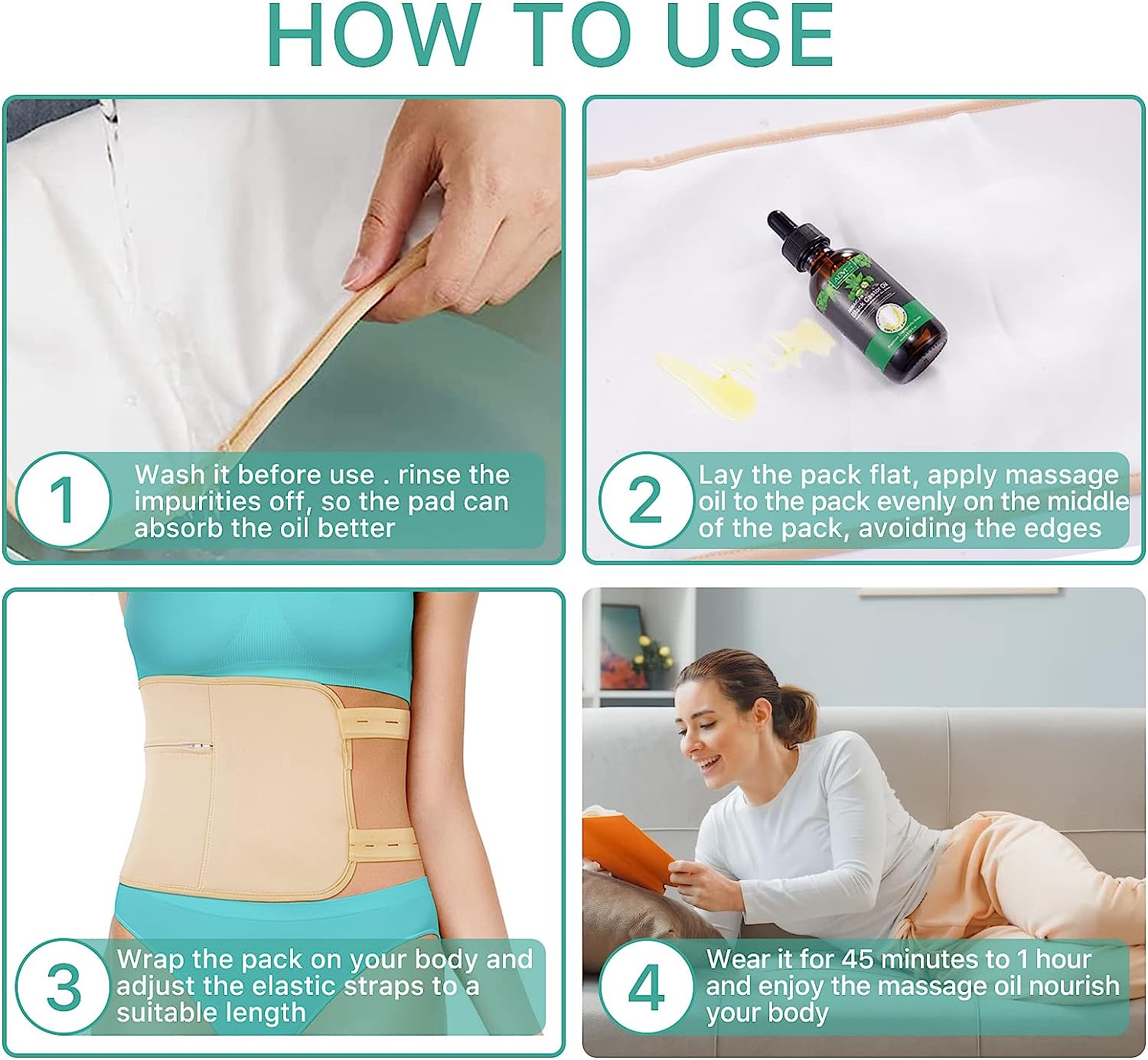 ALIVER Jamaican Black Castor Oil 60ml - Rich & Versatile for Skin Care & Wellness Moisturizer Vegetarian Hydrating Pack for Hair & Body ALIVER Jamaican Black Castor Oil 60ml - Rich & Versatile for Skin Care & Wellness Moisturizer Vegetarian Hydrating Pack for Hair & Body