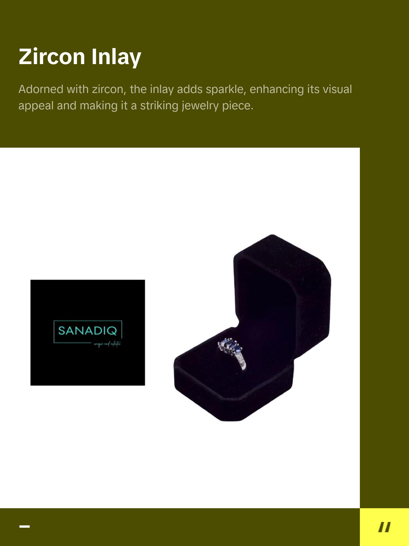 Sterling Silver Rectangular Ring