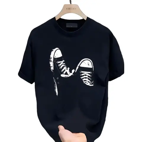Women's Fitted Custom Graphic Cotton T-Shirt - Summer Sports Top, Round Neck Short Sleeve, Breathable Soft, Multi-Size Casual Streetwear, No/XXL T Shirts for Women, Custom Graphic Tee