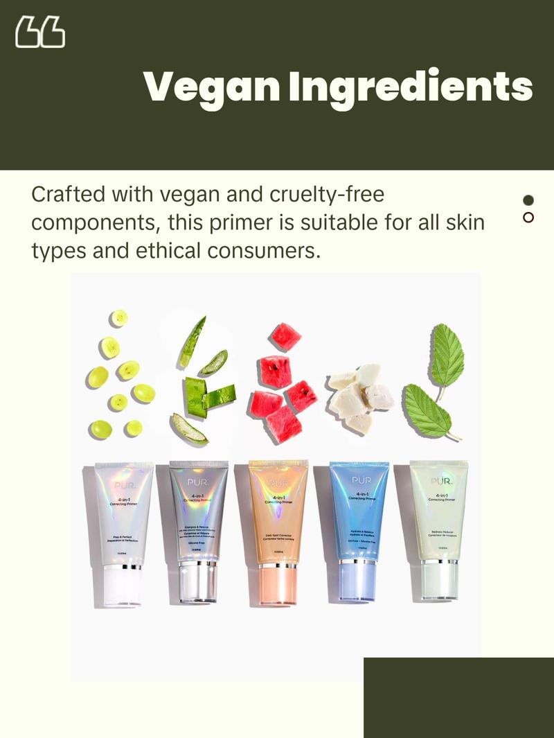 PUR - 4-in-1 Correcting Primer Redness Reducer Firming Primer PUR - 4-in-1 Correcting Primer Redness Reducer Firming Primer