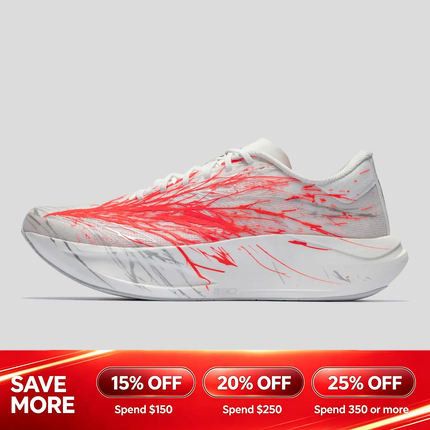 [Back to School] ANTA UNISEX ZONE 2 90 Lightweight Cushioning Responsive Everyday Running Shoes Training Runner Footwear Long-distance professional running shoes Men & WomenBTS