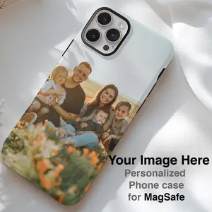 Magsafe Personalized Custom Picture Phone Case Custom Family, Couple, Mom, Dad Photo Phone Cover Iphone 17, 16, 15, 14, 13 Pro, 17 Air, 16e