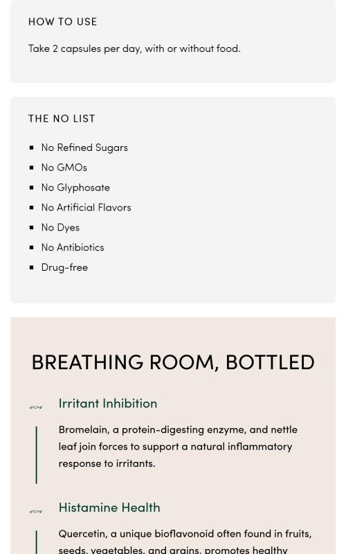 Beekeeper's Naturals Sinus Support - 30 Day Supply