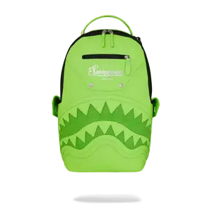Sprayground Green Meanie DLXSV Backpack