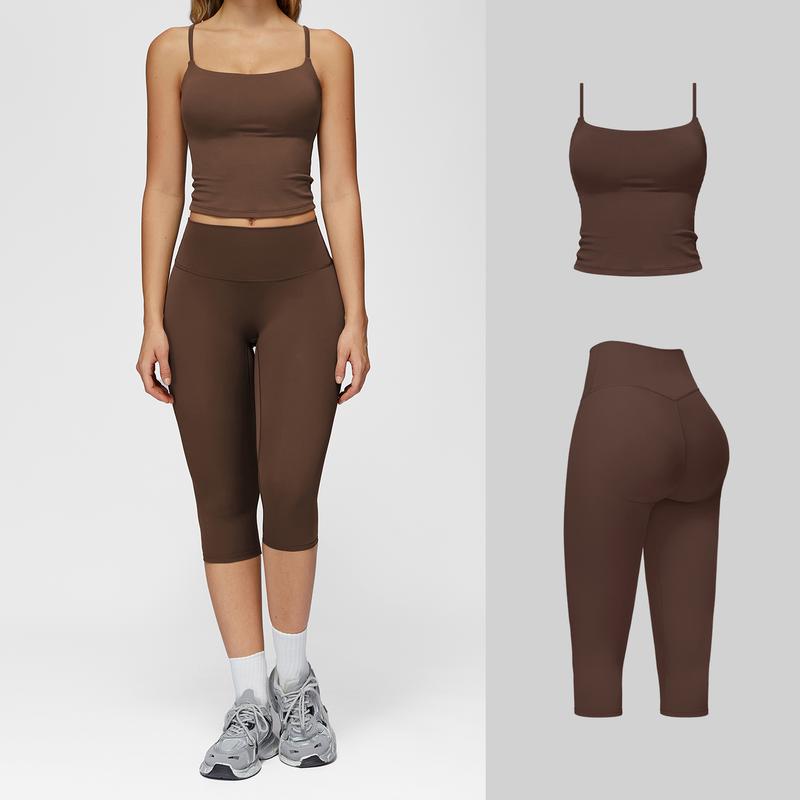 MFVIM Women's Sports Suit, Comfortable and Stylish Activewear Set for Workouts, Perfect for Yoga and Gym Sessions