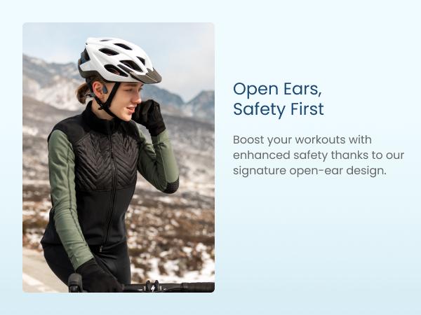 SHOKZ OpenSwim Pro - Open-Ear Bone Conduction Bluetooth Headphones & 32GB MP3 Player, IP68 Waterproof, Secure Fit for Workouts, Running and Swimming